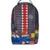 90er-Jahre-NICK-Rucksack mit vertikalem Haifischmotiv (DLXR)