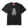 KURZÄRMLIGES GRAPHIC-T-SHIRT „MONEY BEAR“ (SCHWARZ)