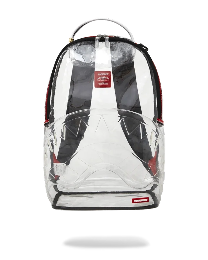 100 % TRANSPARENTER RUCKSACK „Shark“