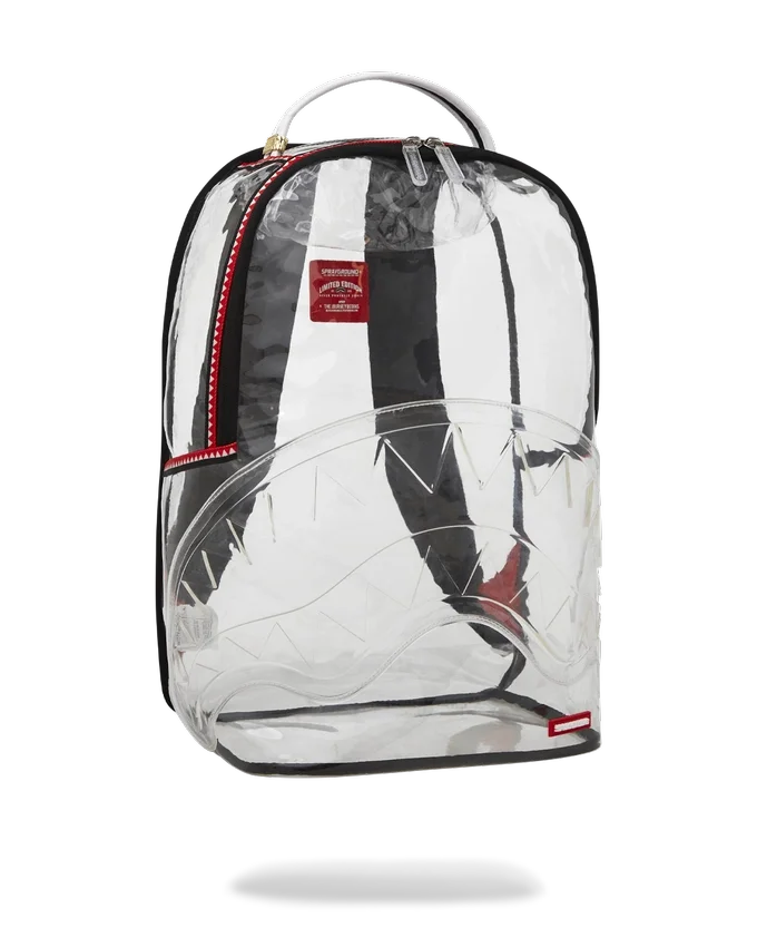 100 % TRANSPARENTER RUCKSACK „Shark“