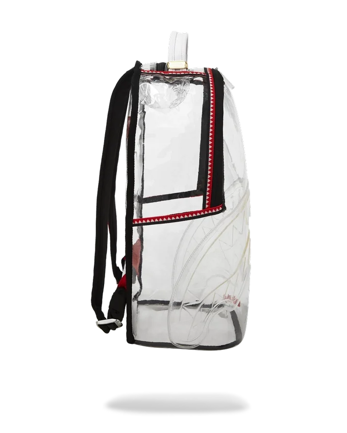 100 % TRANSPARENTER RUCKSACK „Shark“