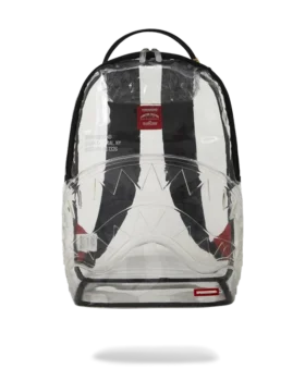 100 % TRANSPARENTER RUCKSACK – SHARK CENTRAL