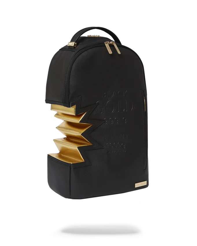 A.i.3 Shark Bite BLACK GOLD RUCKSACK (DLXV)