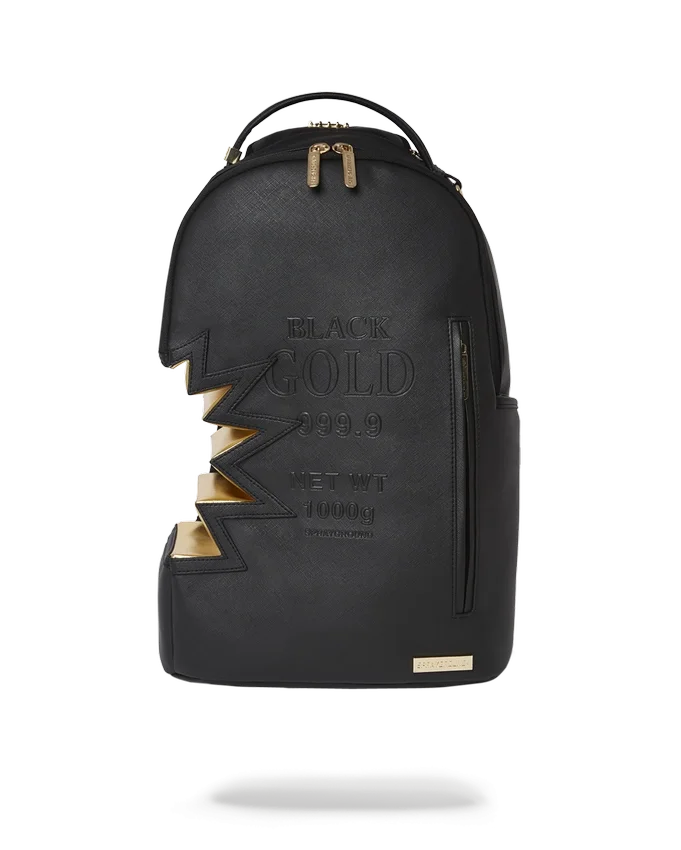 A.i.3 Shark Bite BLACK GOLD RUCKSACK (DLXV)