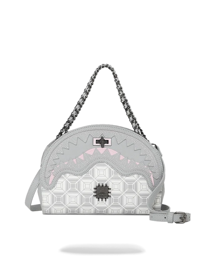 A.I.8 AFRICAN INTELLIGENCE BOOKED & BUSY SHARK HANDTASCHE