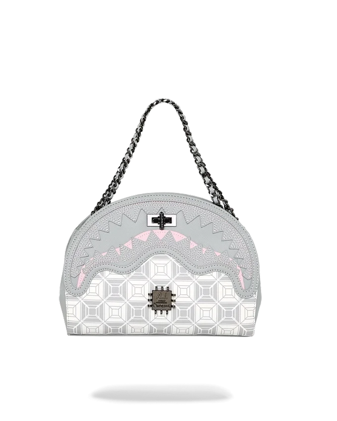 A.I.8 AFRICAN INTELLIGENCE BOOKED & BUSY SHARK HANDTASCHE