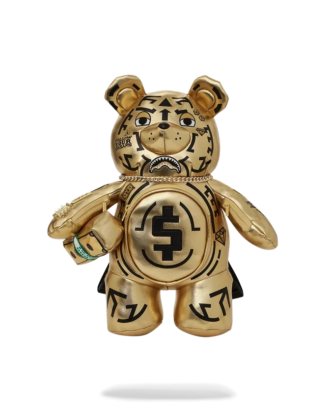 A.I.8 AFRICAN INTELLIGENCE PATH TO THE FUTURE II MEDIUM MONEYBEAR TEDDYBEAR-RUCKSACK