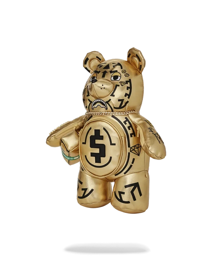 A.I.8 AFRICAN INTELLIGENCE PATH TO THE FUTURE II MEDIUM MONEYBEAR TEDDYBEAR-RUCKSACK