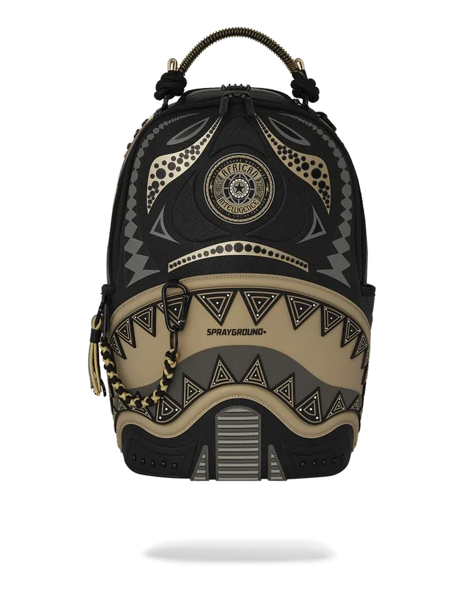 A.I. AFRICAN INTELLIGENCE SHARKS OF THE GOLD OCEAN RUCKSACK – SANDFLOWER COLLAB