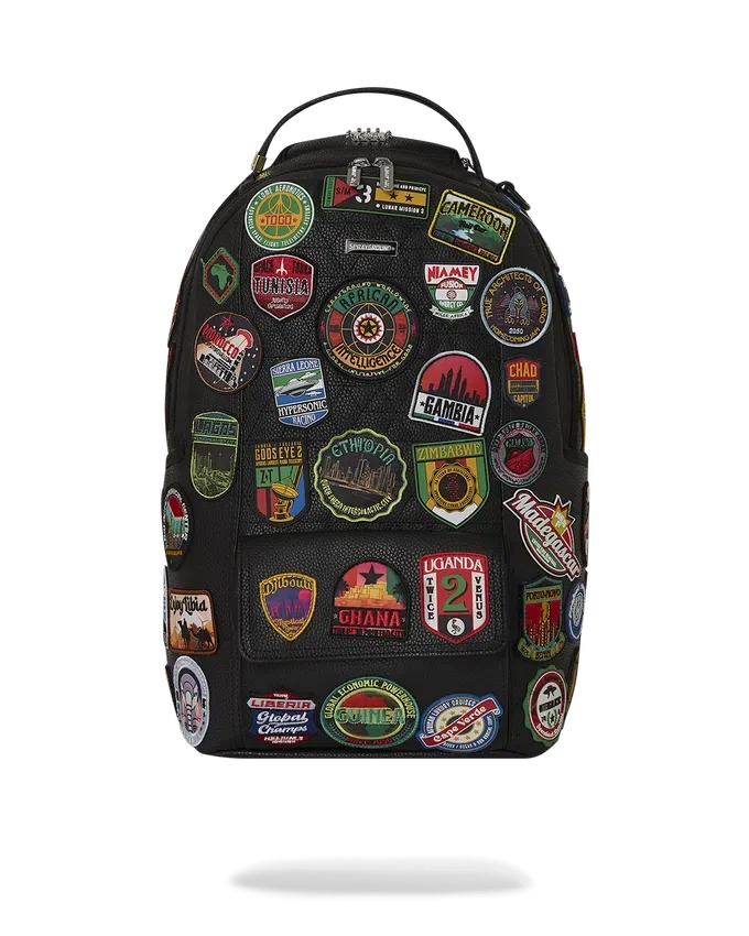 A.I. THE 54 (PATCHES OF AFRICA) CARGO-RUCKSACK