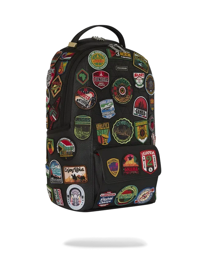 A.I. THE 54 (PATCHES OF AFRICA) CARGO-RUCKSACK