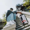 BAG ON BAG OPTICAL ILLUSION SHARKS IN PARIS RUCKSACK