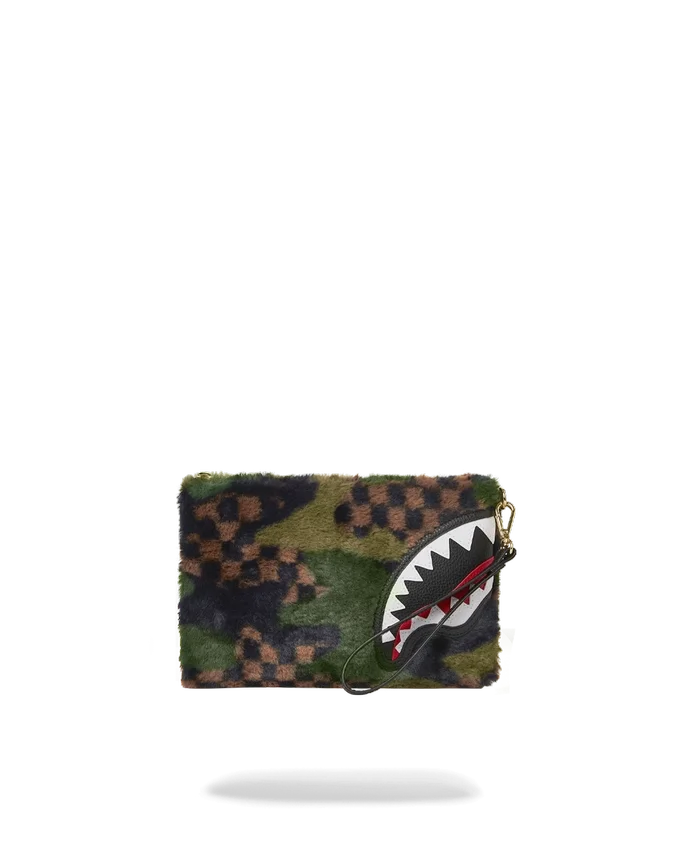 BIG SKY FUR SHARK CROSSOVER-CLUTCH