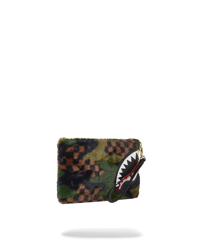 BIG SKY FUR SHARK CROSSOVER-CLUTCH