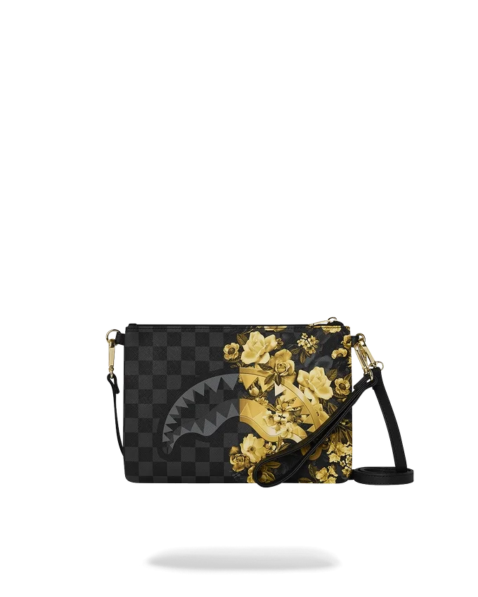 BILLIONAIRE BLOOM CROSSOVER-CLUTCH
