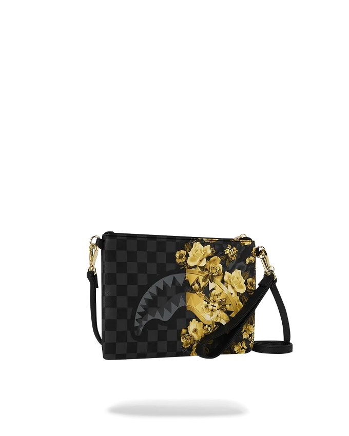 BILLIONAIRE BLOOM CROSSOVER-CLUTCH
