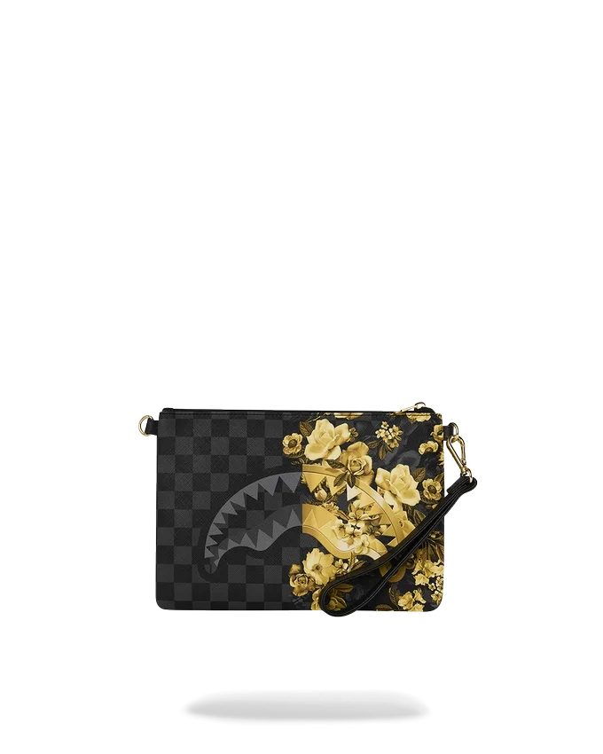 BILLIONAIRE BLOOM CROSSOVER-CLUTCH