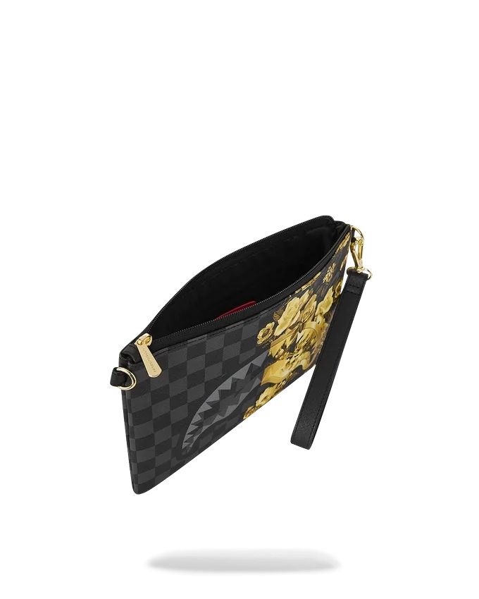 BILLIONAIRE BLOOM CROSSOVER-CLUTCH