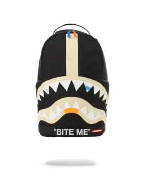BITE ME SHARK (SCHWARZ) RUCKSACK