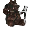 BÄR, DER DEN RUCKSACK ALS RUCKSACK TRÄGT