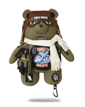 CALL OF DUTY AVIATOR FEARLESS MONEYBEAR TEDDYBEAR-Rucksäcke