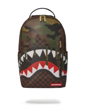 CAMO DRIP SHARKS IN PARIS RUCKSACK (DLXV)