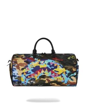 Camo-Seesäcke-Tasche mit schrägen Schnitten