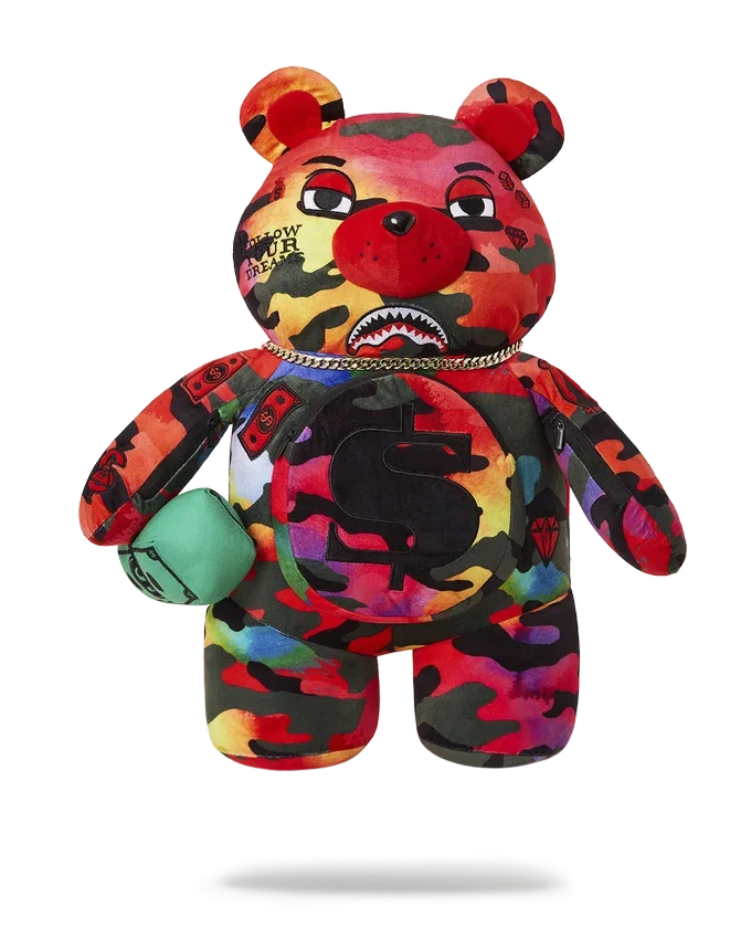 CAMOBURST MONEYBEAR TEDDYBEAR RUCKSACK