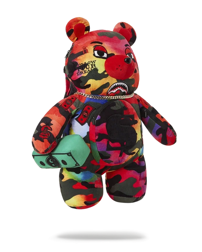 CAMOBURST MONEYBEAR TEDDYBEAR RUCKSACK