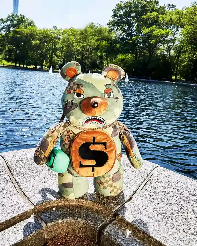 CAMOCHECK MONEYBEAR TEDDYBEAR-Rucksäcke
