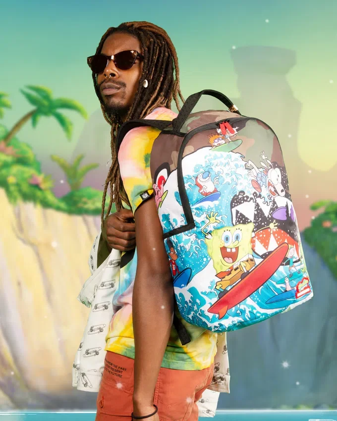 CAMOKAWA 90S SURFERS RUCKSACK (DLXR)