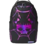 CAZZU IRIDESCENT CUT & SEW SPIDER SKULL SHARK RUCKSACK (DLXV)