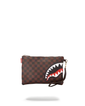 CHECKS IN CAMOFLAUGE CROSSOVER-CLUTCH