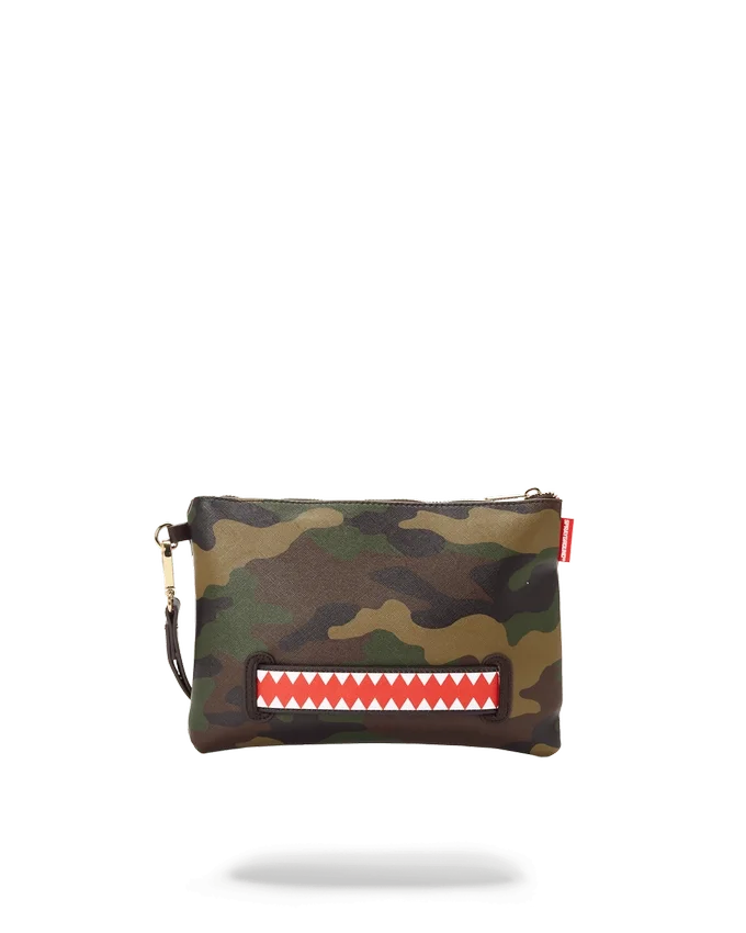 CHECKS IN CAMOFLAUGE CROSSOVER-CLUTCH