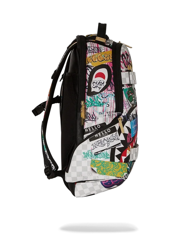 CREATE ANOTHER DAY SKATEBOARD-STRAP RUCKSACK