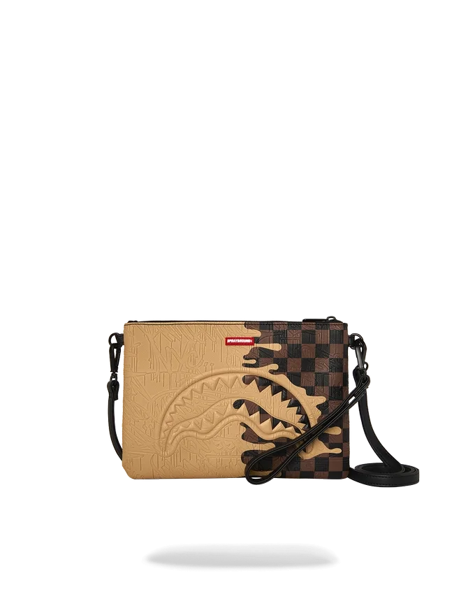 CROSSOVER-CLUTCH MIT DESIGNER-DRIP-EFFEKT