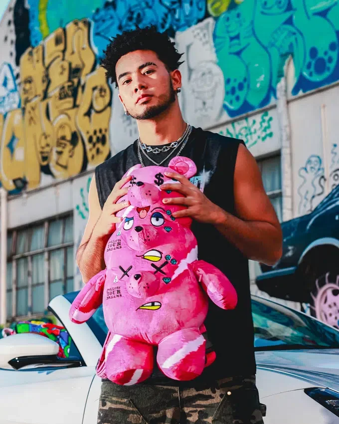DER 3-KÖPFIGE PLÜSCH-TEDDYBÄR-RUCKSACK