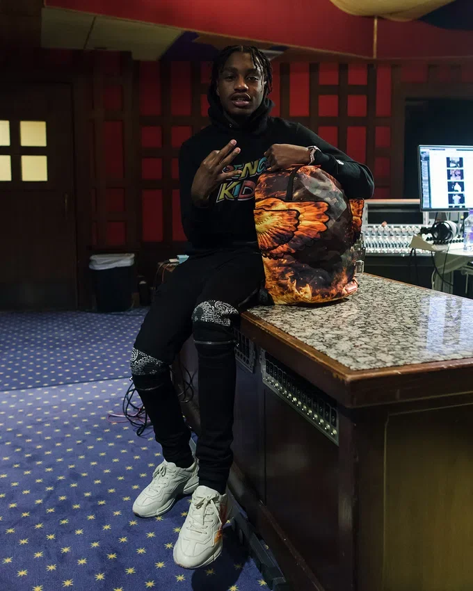 DER LIL TJAY FALLIN ANGEL 4 WING RUCKSACK