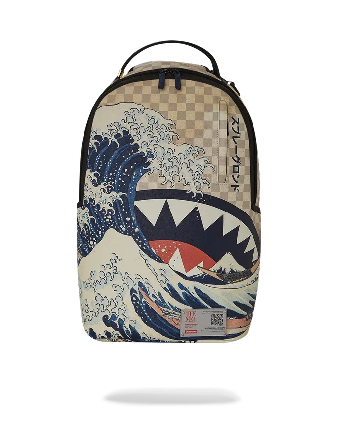 DER MET HOKUSAI GREAT WAVE RUCKSACK