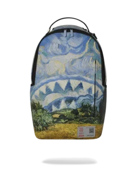DER MET VAN GOGH-RUCKSACK „WEIZENFELD MIT ZYPRESSEN“