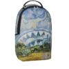 DER MET VAN GOGH-RUCKSACK „WEIZENFELD MIT ZYPRESSEN“
