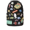 DER RUCKSACK MIT 32 ABNEHMBAREN PATCHES UND KLETTVERSCHLUSS
