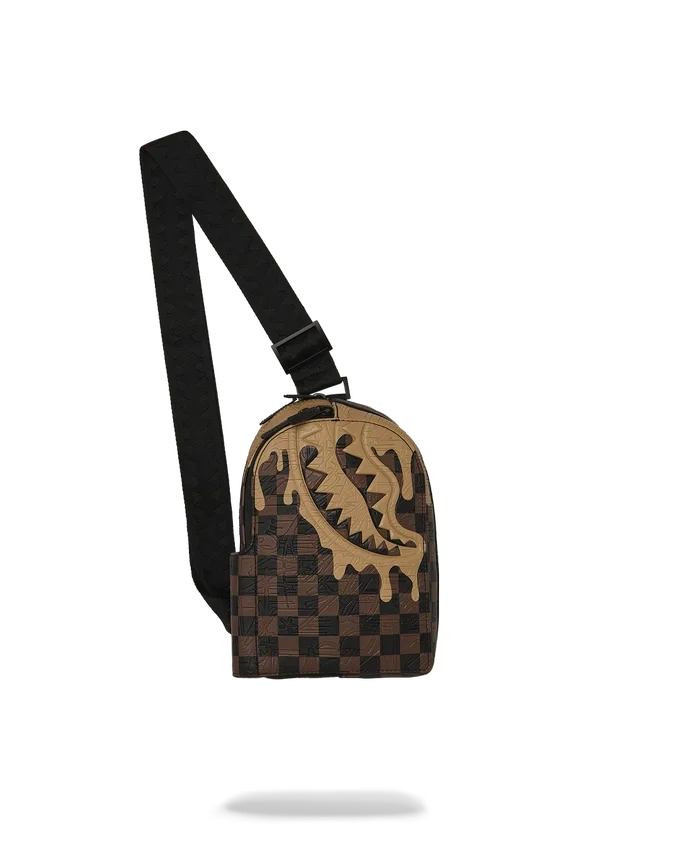 DESIGNER-Rucksäcke mit Drip-Effekt in Sling-Taschen