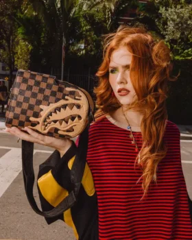 DESIGNER-Rucksäcke mit Drip-Effekt in Sling-Taschen