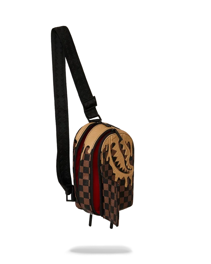 DESIGNER-Rucksäcke mit Drip-Effekt in Sling-Taschen