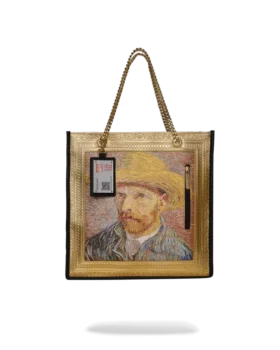 DIE MET VAN GOGH FRAMED SELF-PORTRAIT IN TRAGETASCHEN