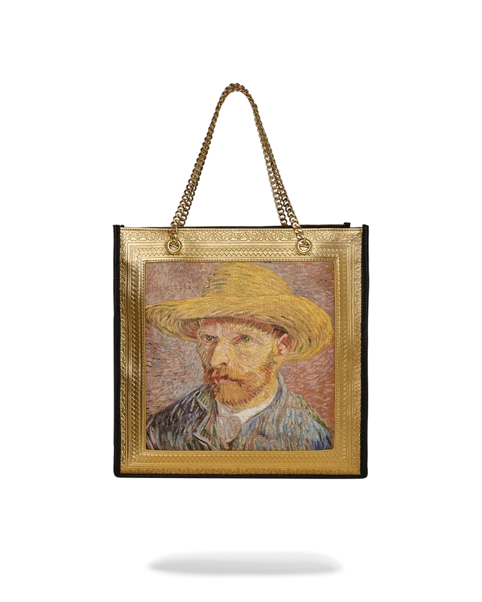 DIE MET VAN GOGH FRAMED SELF-PORTRAIT IN TRAGETASCHEN