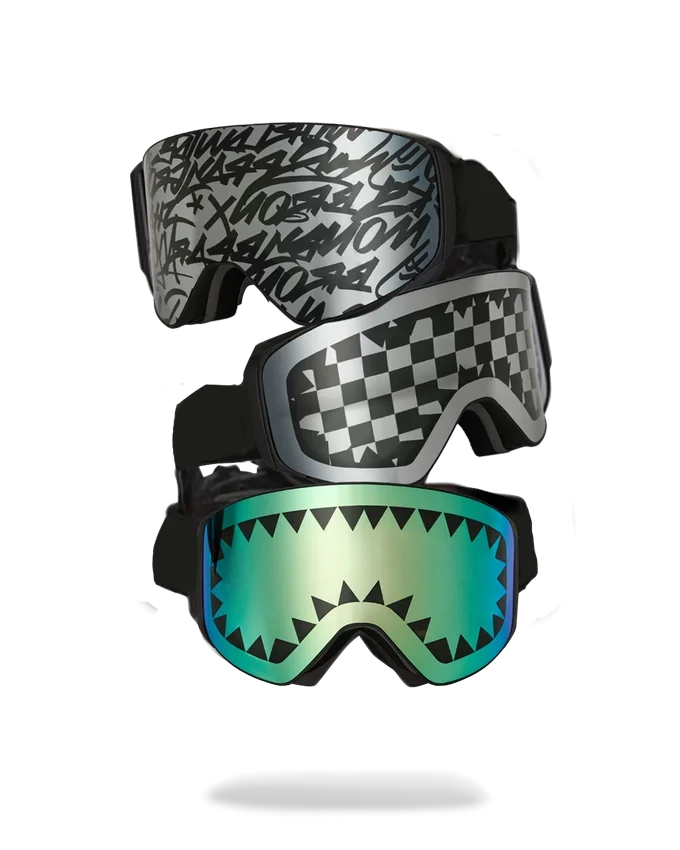 DIE STREET MOUNTAIN SKI-SKIBRILLE (3 AUSTAUSCHBARE GLÄSER)