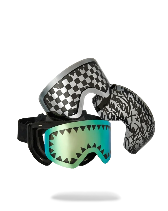 DIE STREET MOUNTAIN SKI-SKIBRILLE (3 AUSTAUSCHBARE GLÄSER)