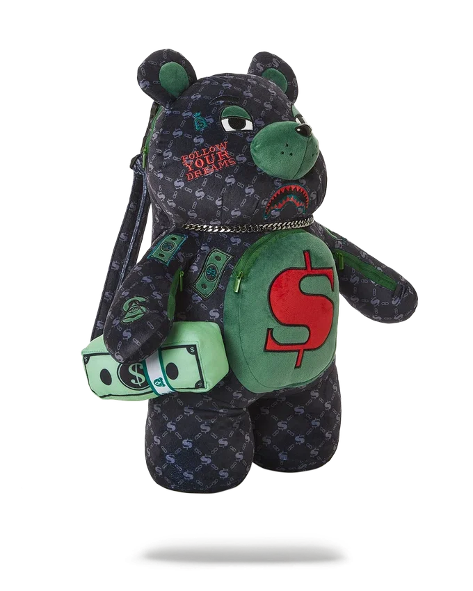 DINERO MONEYBEAR TEDDYBEAR RUCKSACK